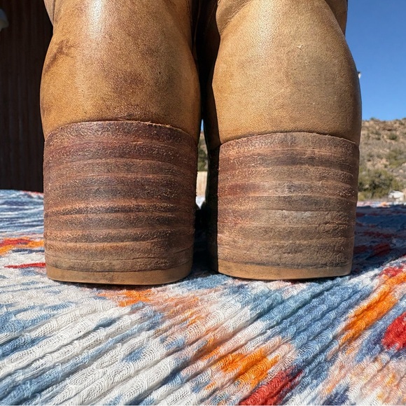 Frye 60s-70s Campus Vintage Black Label Boots - Picture 10 of 16